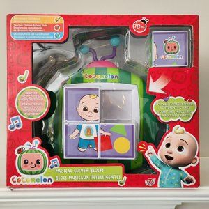 Cocomelon Musical Clever Blocks - New with Damaged Box